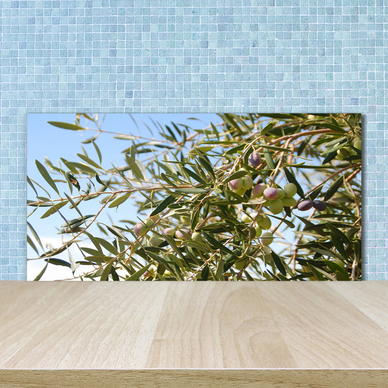 Ludell 50cm W x 100cm L Glass Peel and Stick Panel