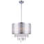 Luminaire suspendu cylindrique à 4 lumières Jill