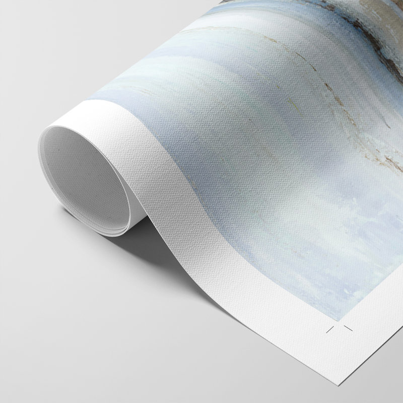 «Mute Misty Marsh I», impression sur toile seulement - non encadrée, H 48 po x l 32 po