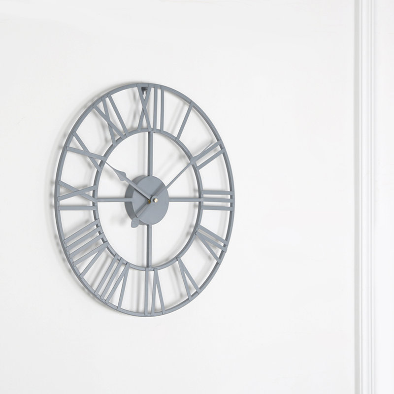 Luyen Metal Wall Clock, 40cm H x 40cm W x 4cm D