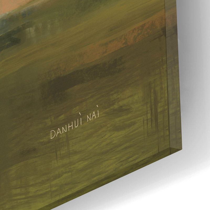 Art mural en verre «Distant Shores» par Danhui Nai