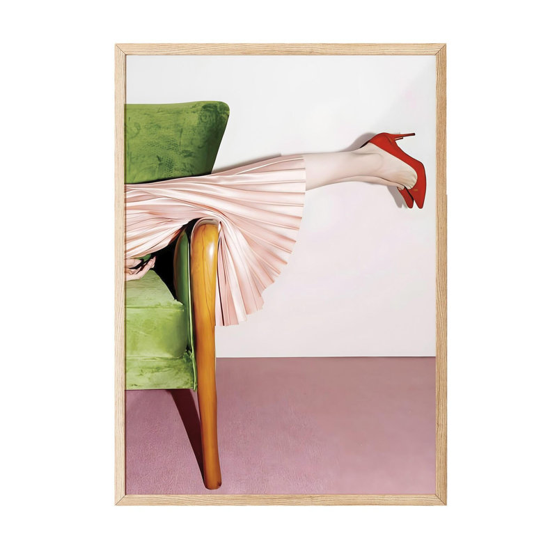 Peinture décorative encadrée