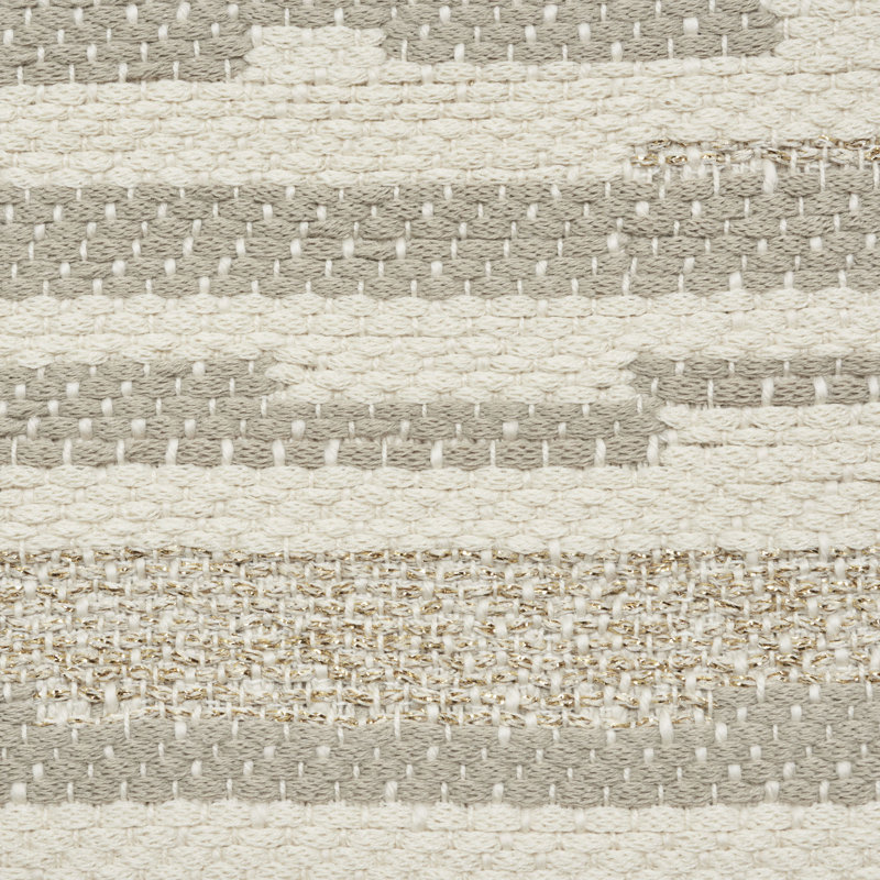 Sambar Fabric, Dove/Gold