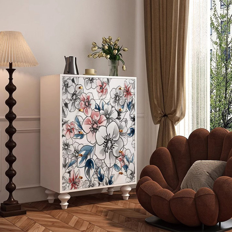 Commode française de style crème