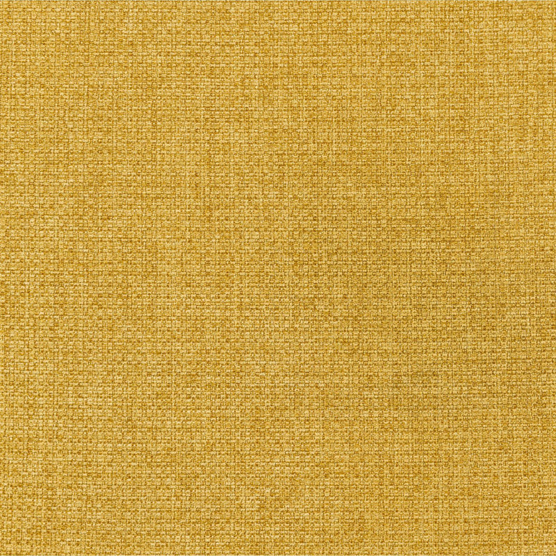 Fauteuil pivotant rembourré Denali, Jaune moutarde