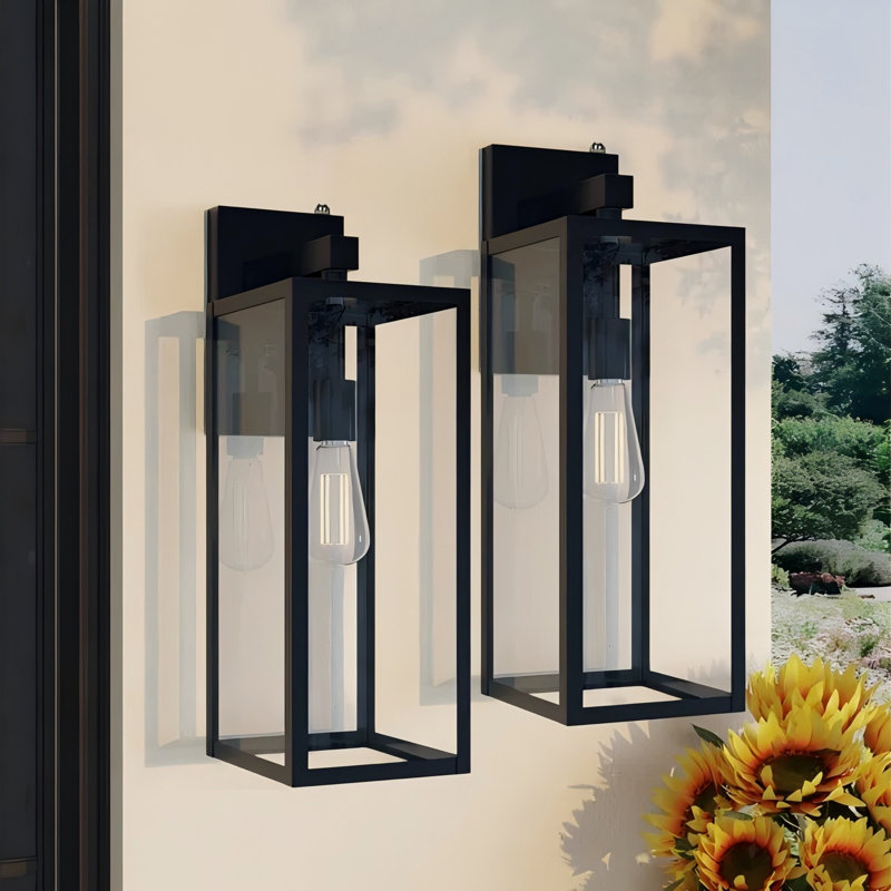 Luminaire d'extérieur 1 lumière avec crépuscule à l'aube Tornillo