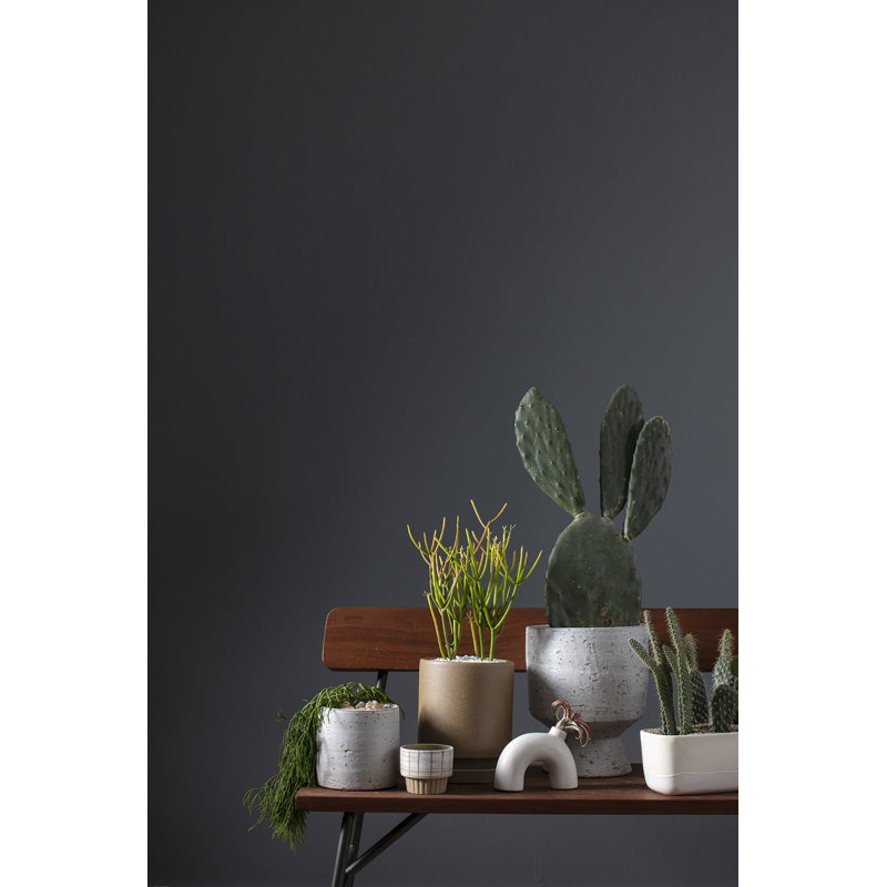 Hedy Handmade Ceramic Table Vase, 4.50" H x 5.75" W x 1.75" D