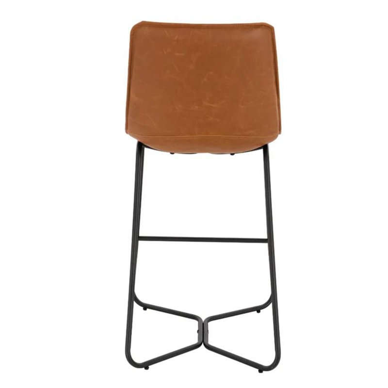 Tabouret en simili cuir Praga