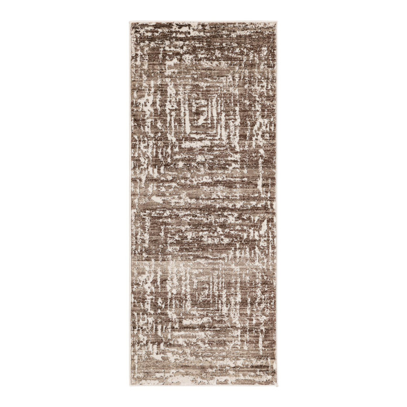Geometric Indoor Rug, Runner 2' x 5'
