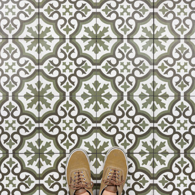Carreau de porcelaine 18 po x 18 po Berkeley