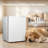 Compact 1.34 Cu Ft Mini Fridge with 7-Stage Temp Control & LED Light – Quiet ≤38dB, Energy-Efficient for Dorms, Offices & Bedrooms