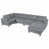 Polyester gris est en rupture de stock