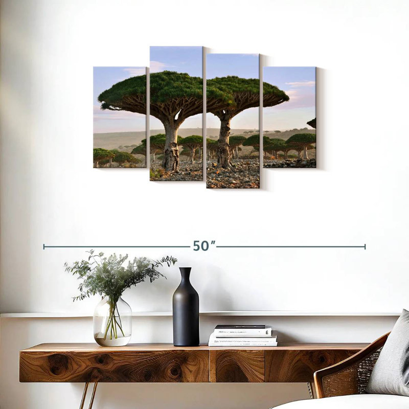Alvord deux sapins Socotra