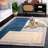 Lacy Hand-Tufted Wool and Viscose Geometric Rug -1896135123