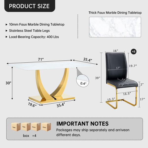 Dimensions du produit