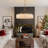32" Dimmable Round Led Alabaster Chandelier Marble Drum Pendant Lights For Dining Room