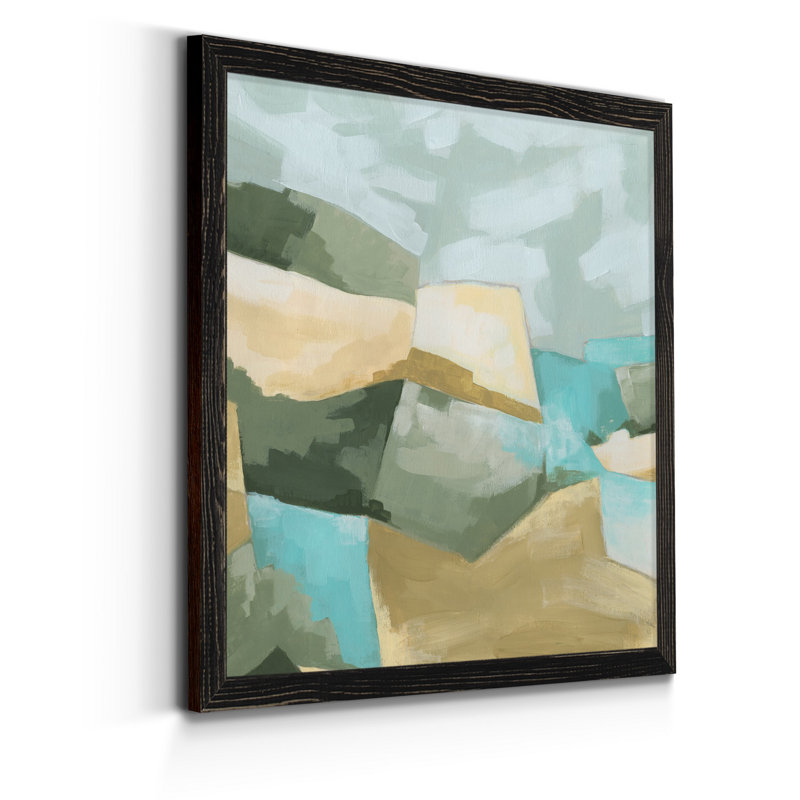"Optical Fields I", reproduction d’art sur toile encadrée, H 27,5 po x l 27,5 po x P 1,5 po, Cadre noir