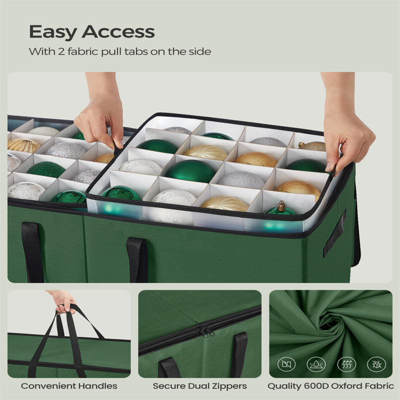 Brayden Studio Polyethylene Plastic Storage Bag, Green
