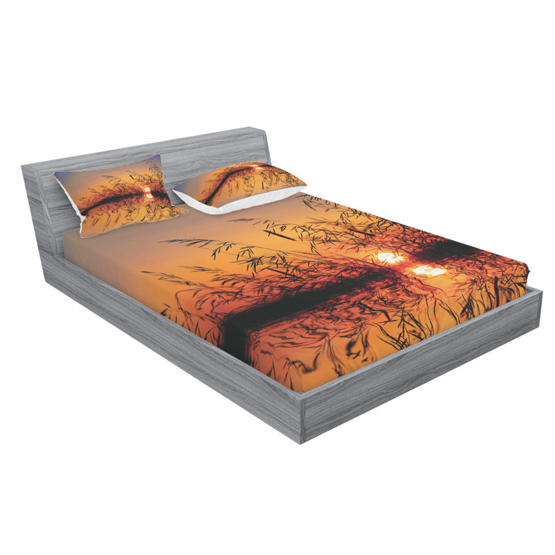 Microfiber Sheet Set, Full Sheet Set with 2 Pillowcases