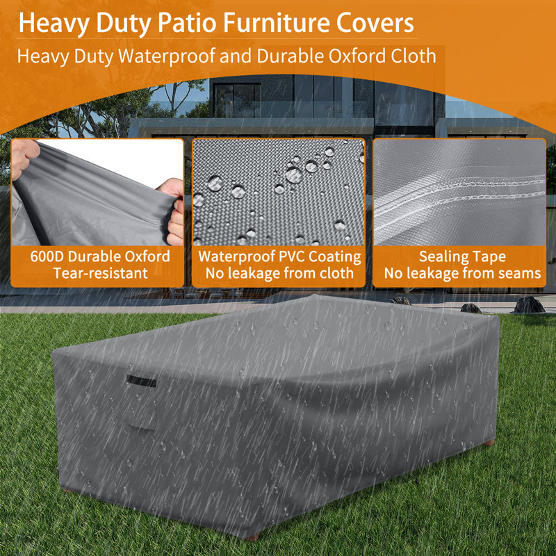 Housse pour ensemble de canapé modulaire imperméable