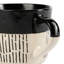 Nicola Spring - Dipped Dash Stoneware Coffee Mugs-60545438