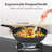 CS KOCHSYSTEME Non-Stick Aluminum Wok with Lid