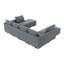 Canapé modulaire en U avec repose-pieds Coss-71563823