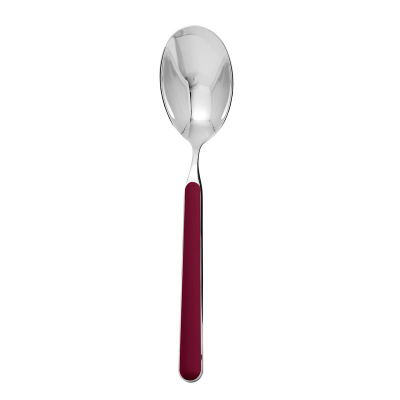 Cuillère de service argent / rouge Fantasia