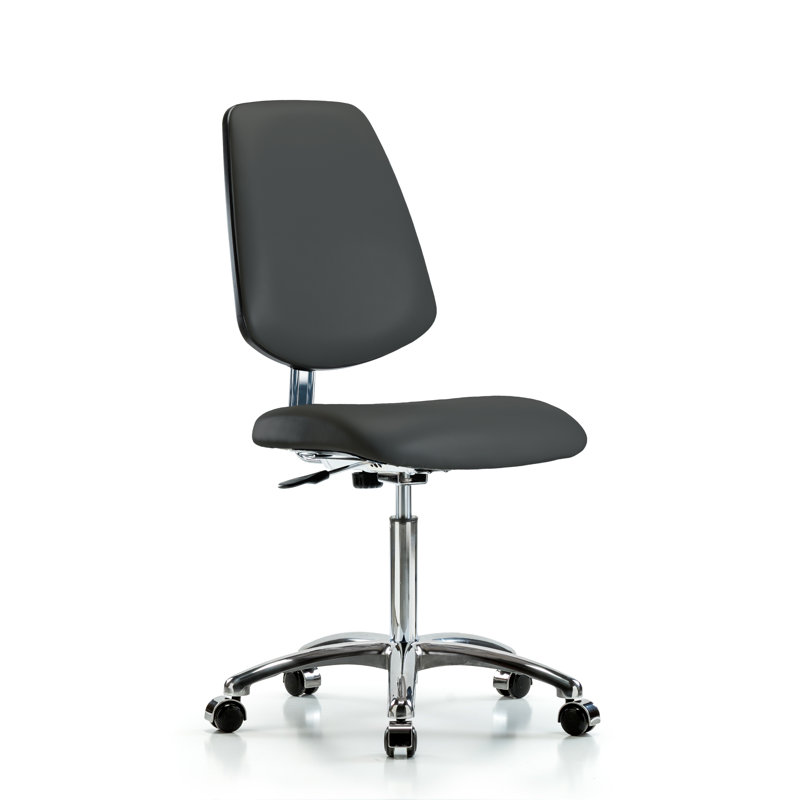 Chaise de chambre propre Saoirse, Anthracite, Patins