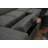 Narender 127.5''  U Shape Firm Sectional Sleeper Sofa Flared Arms Sectional Sofa with Pull Out Bed ,Adjustable Headrest and Ottoman-192115052