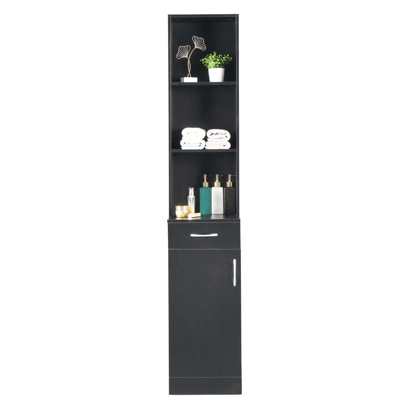Lyssa Linen Cabinet, Black