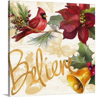 " Christmas Poinsettia IV " Graphic Art