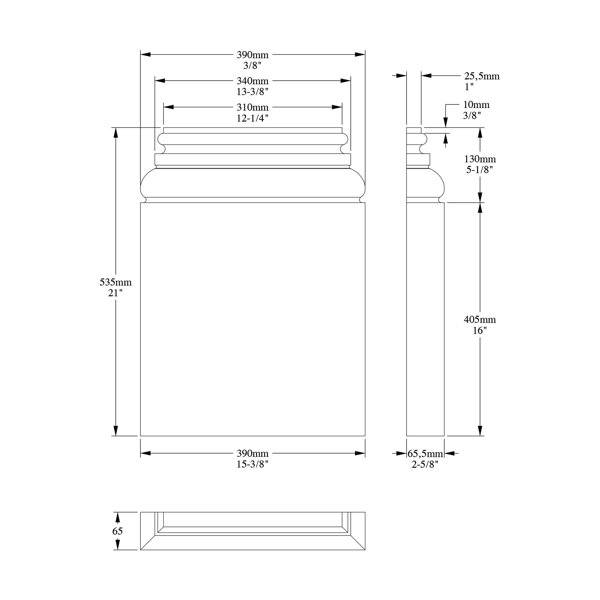 Dimensions du produit