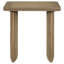 Ensemble de 2 tables basses en bois brun clair Adina-1961747706