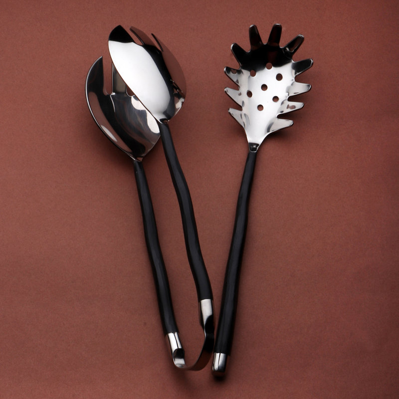 2 Piece Stainless Steel Hostess Set