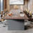 Modern Ergonomic Conference Table With Cable Management