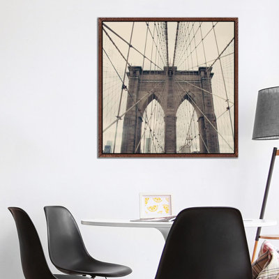 Brooklyn Bridge by Caroline Mint - Print on Canvas