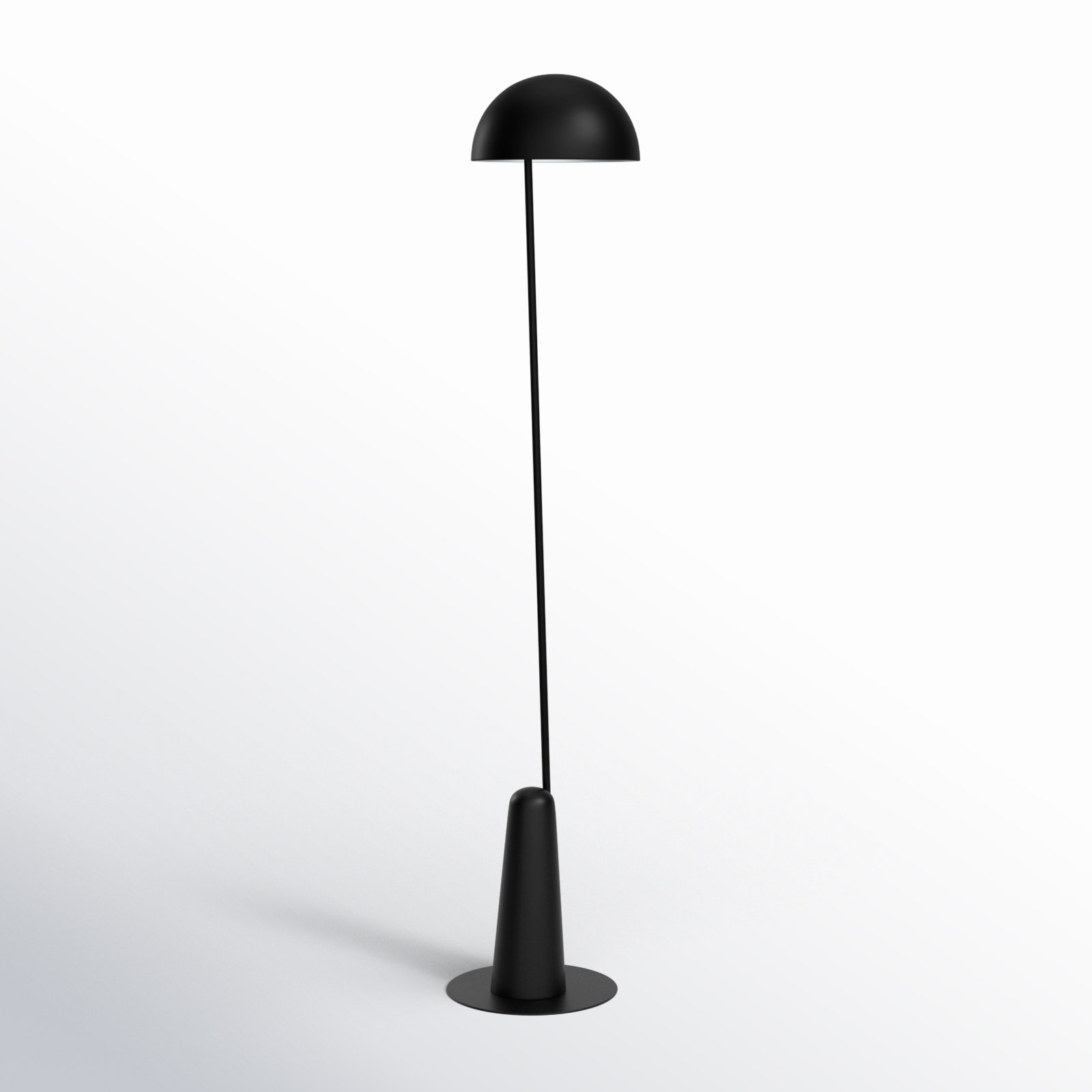 Iyanna 58.58'' Floor Lamp, Black
