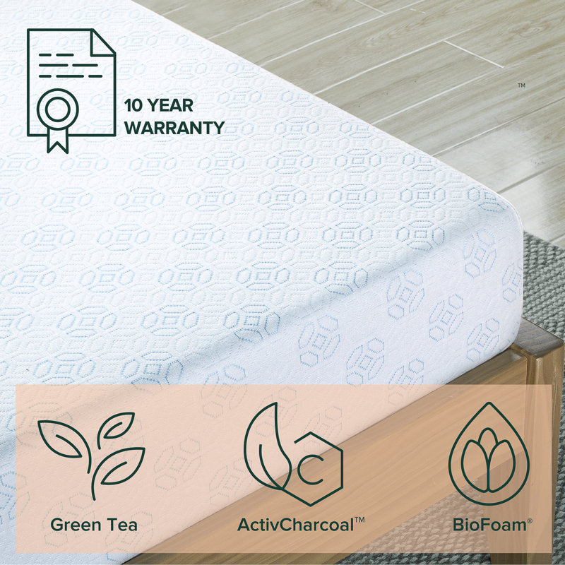 Wayfair Sleep 6" Medium Cooling Gel Memory Foam Mattress