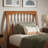 Omariah Solid Wood Traditional Slat Sleigh Headboard-306556703-299212818