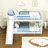 Bunk Bed with Convertible Slide and Ladder-1224102844