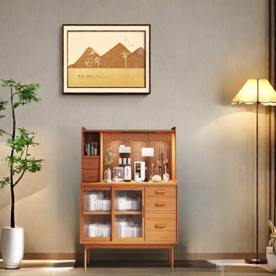 Daffie 31.5'' Solid Wood Sideboard -  Latitude RunÂ®, A6A6BDC5F70C4D42A7EDD4AC20D80C97