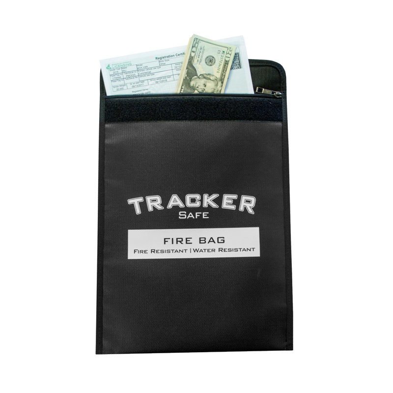 Tracker Safe Silicon Cash Bag for Safes
