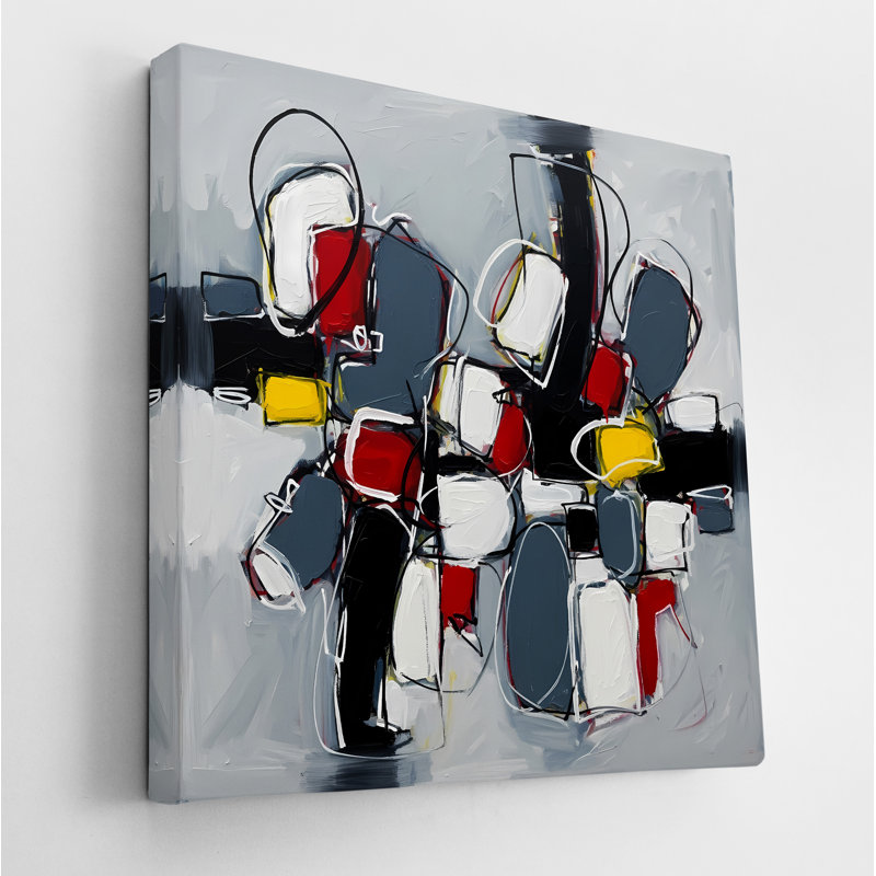Tangled Syntax, 42" H x 42" W