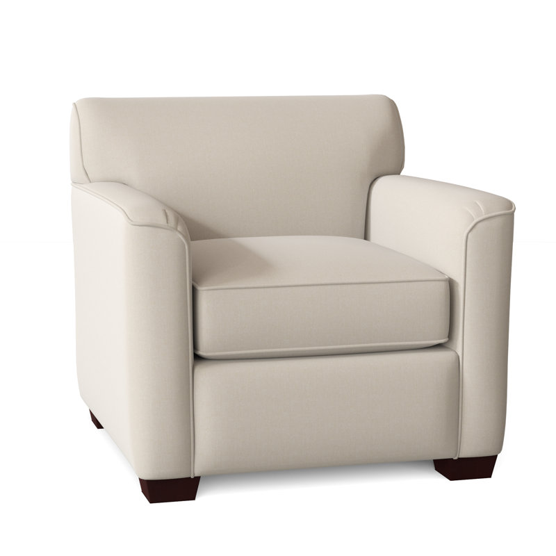 Fauteuil de 39 po de large Keaton, Beau sergé blanc performance 31, Oui
