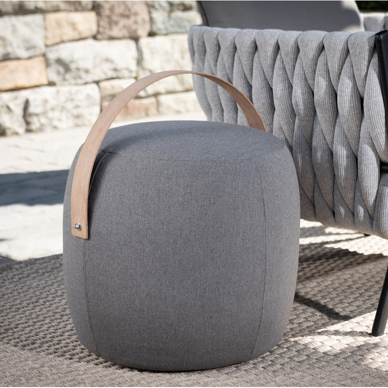 Talita Outdoor Pouf, Indigo
