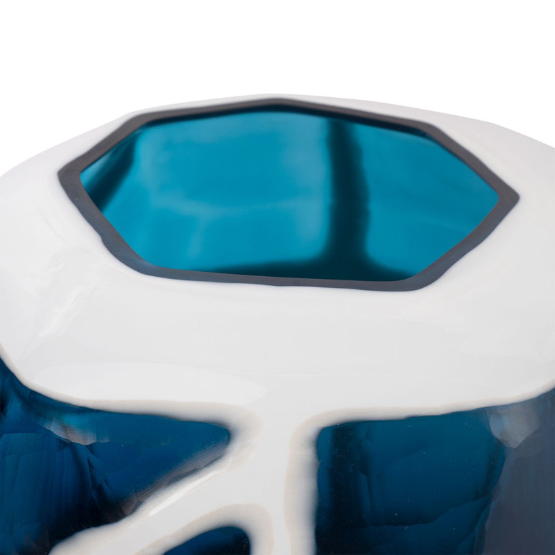 Sewale Handmade Handblown Glass Table Vase