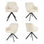 51cm H Upholstered Arm Dining Chair For Kitchen Dining Living Room-1008770167