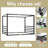 Iron Queen size sunshade floor bed