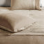 Ensemble d'édredon pour grand lit 7 pièces en faux suède de style lodge avec rembourrage hypoallergénique et tissu lavable à la machine-122455127